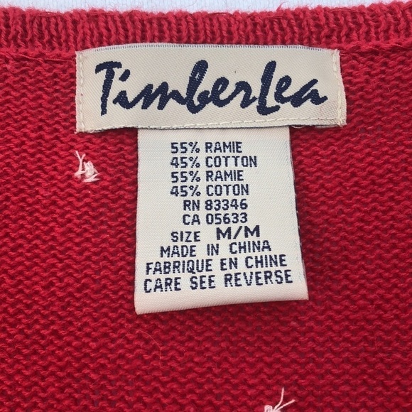 Timberlea Not So Ugly Christmas sweater Size M - Picture 3 of 6